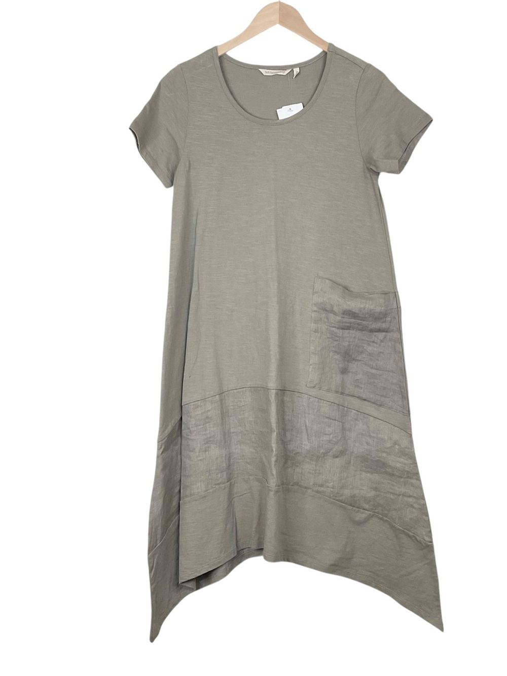 Soft Surroundings Loria Dress In Khaki Size XS